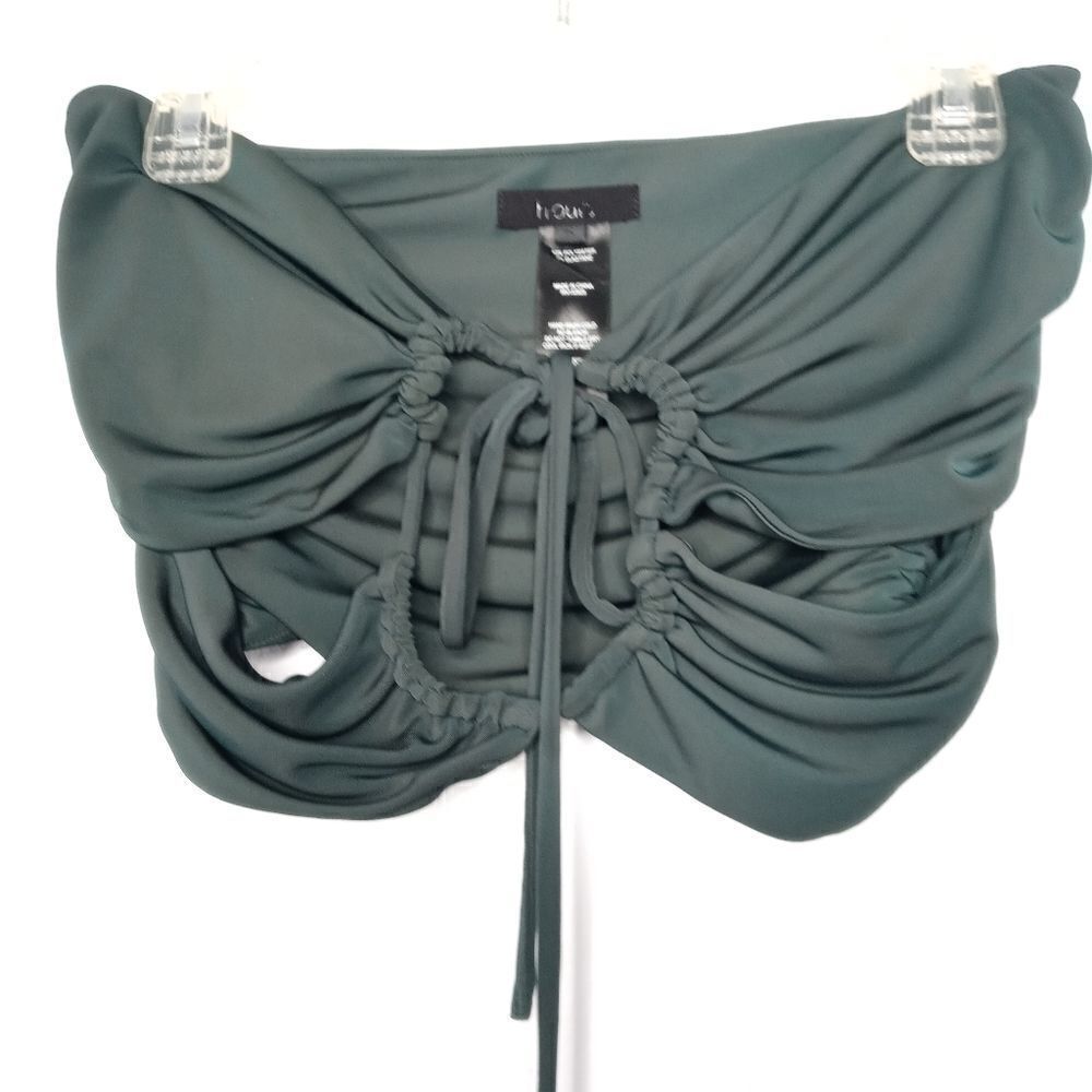 h:ours green top size small